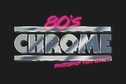 80's Chrome Photoshop Text Effect, a Layer Style Add-On by Clint English (Thumbnail 1 of 3)