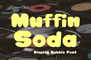 Bubble Display Font - Muffin Soda, a Handwritten Font by ZoloDesignHub (Thumbnail 6 of 8)
