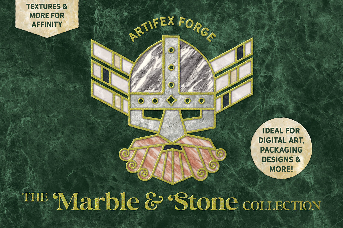 Marble & Stone Collection - Affinity, a Layer Style Add-On by The Artifex Forge (Photo 1 of 11)