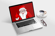 Santa New Look Vector Illustration, a Decorative Illustration by Plaid4You (Thumbnail 3 of 5)