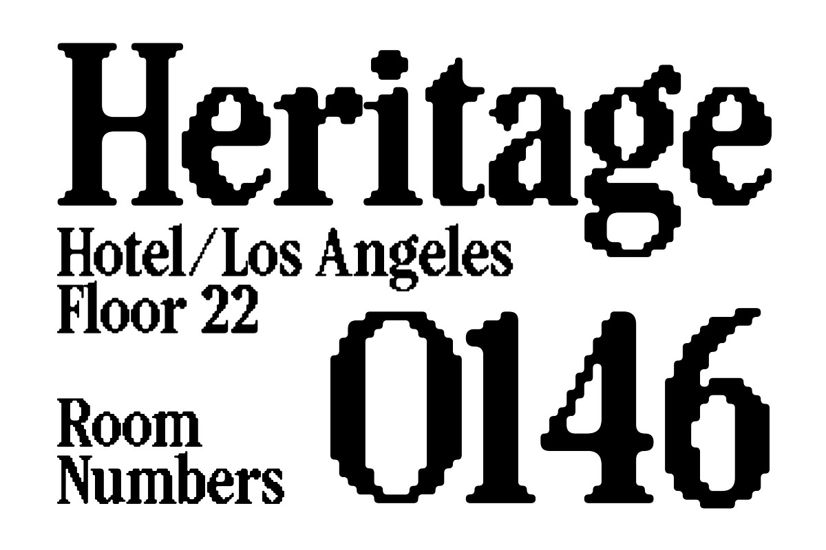 Pixelta – Serif Pixel Font, a Serif Font by Blankids Studio (Photo 10 of 14)