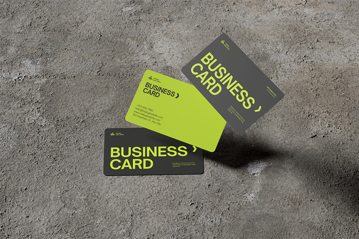 Business Card Mockup, a Merchandise Mockup by HanaSaka_Studio (Photo 2 of 5)
