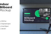 Billboard Mockup Outdoor Scene, an Advertising Mockup by graphicsauce (Thumbnail 1 of 4)