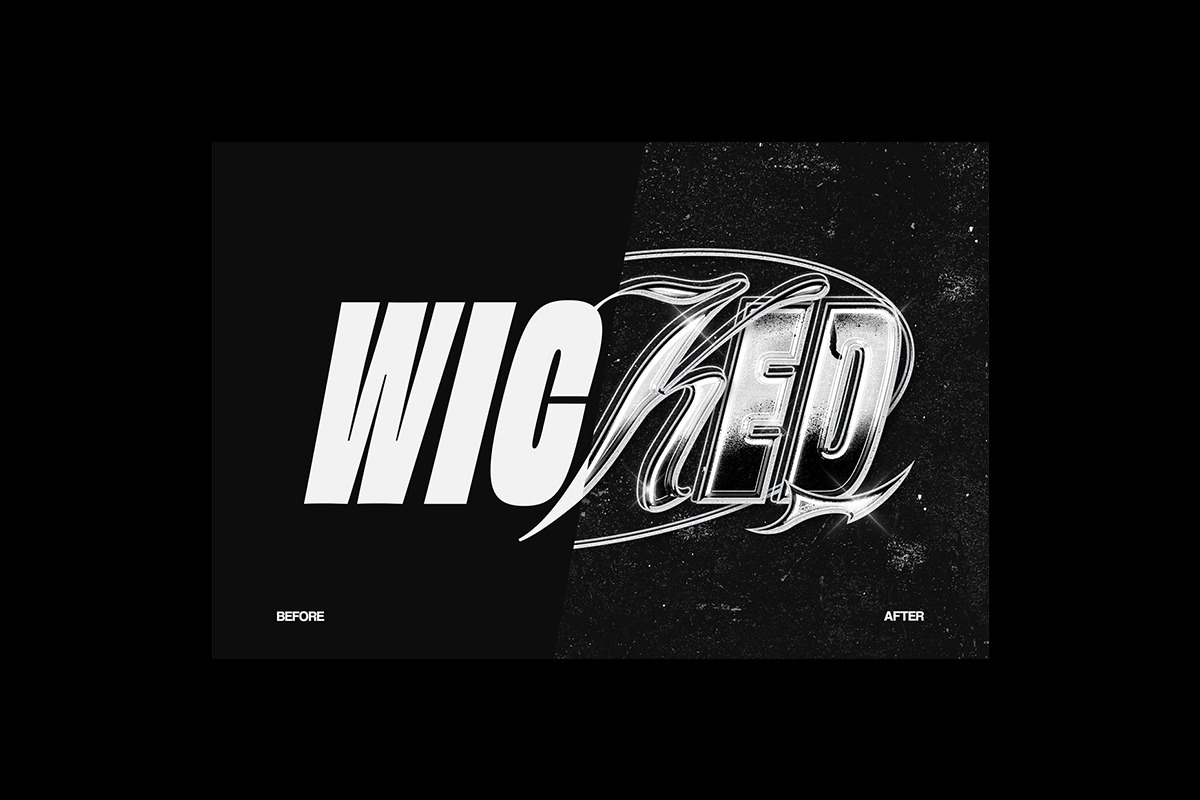 Chrome Metallic Text Effect, a Layer Style Add-On by Matsero (Photo 4 of 4)