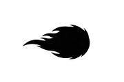 Fire Meteor Comet Silhouette Bundle, an Illustration by Designs_River (Thumbnail 27 of 51)