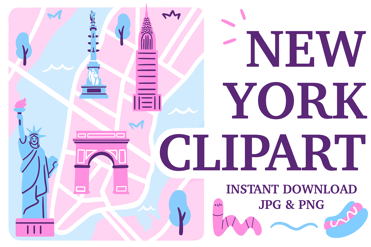 New York Map Creator, an Illustration by Great Glebsby (Photo 1 of 9)