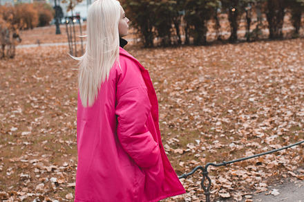 Stylish teen girl in park, a Person Photo by morrowlight