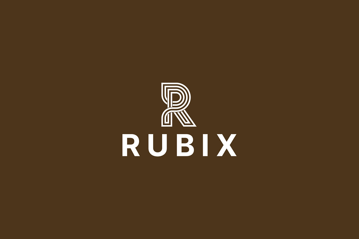 Letter R Logo Design Rubix, a Branding & Logo Template by Graplick (Photo 8 of 9)