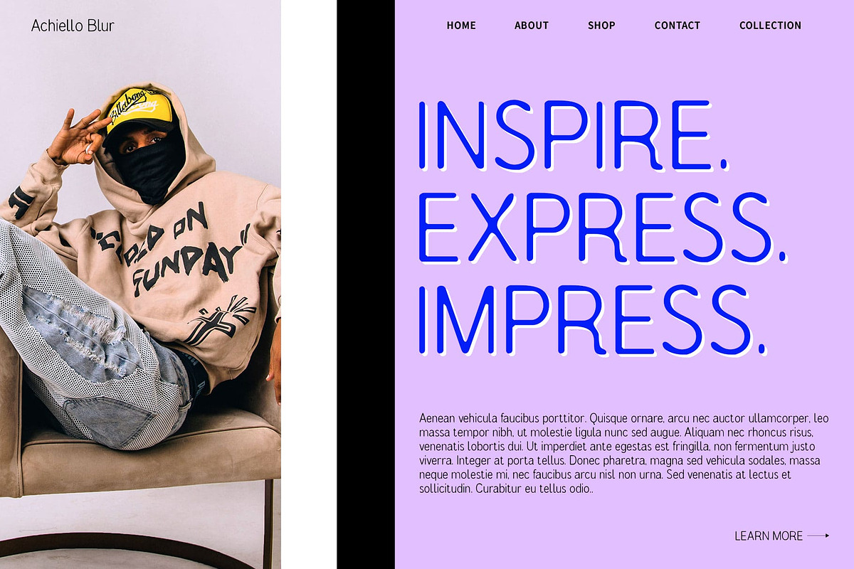 Achiello Blur, a Sans Serif Font by Craft Supply Co. (Photo 5 of 8)