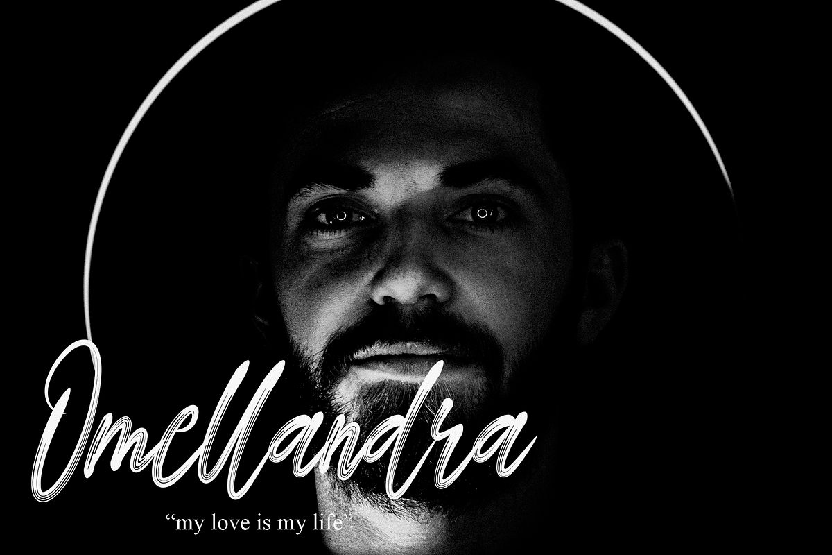 Black Light | Script Font, a Script Font by Scratchones (Photo 2 of 8)