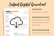 Teacher CV Bundle / Resume - Nora, a Resume Template by Templates Design Co. (Thumbnail 14 of 17)