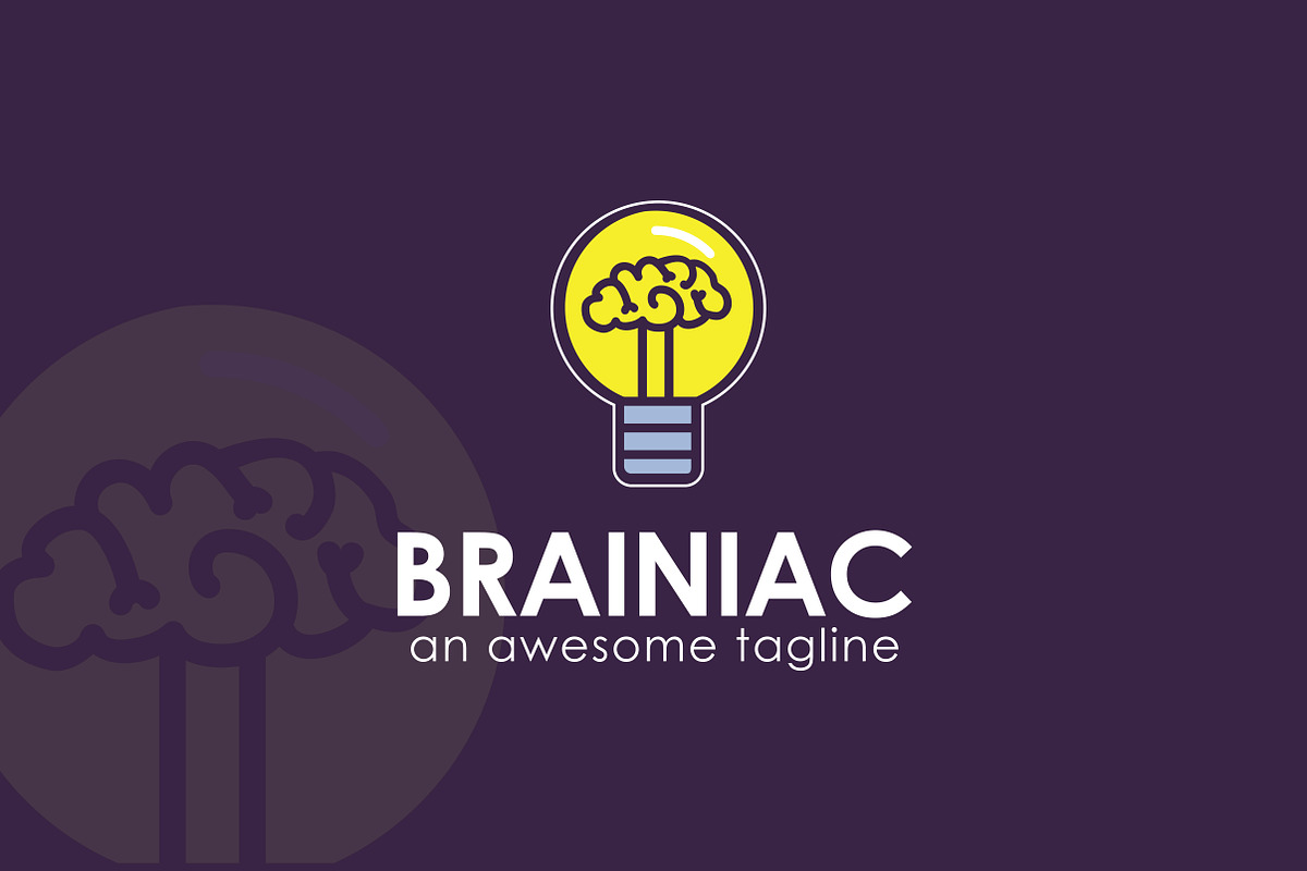 Brainiac Logo Template, a Branding & Logo Template by Propex (Photo 3 of 3)