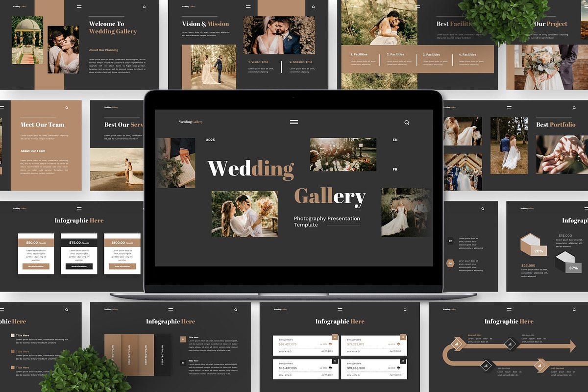 Wedding Gallery - Photography Key, a Presentation Template by Deepslide Studio (Photo 3 of 6)