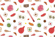 Sushi, hand drawn bundle, a Food Illustration by Good Studio (Thumbnail 21 of 32)