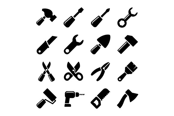 Working Tools Icon Set