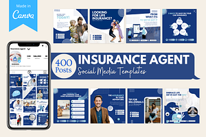 Insurance Posts - Canva Templates