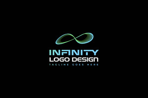 infinity logo, a Branding & Logo Template by ZHR Creative