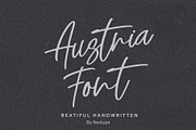 Austria Font | Beautiful Handwritten, a Script Font by Rasgood (Thumbnail 1 of 7)
