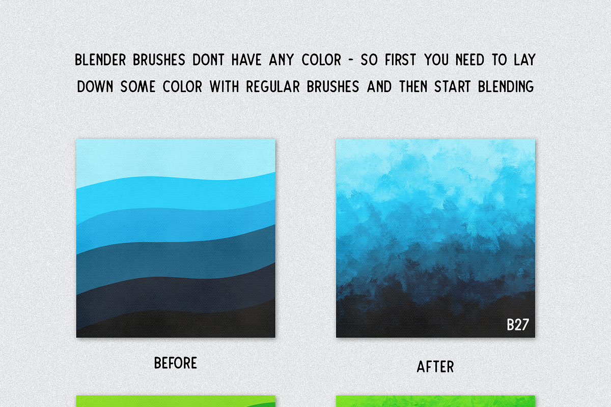 BLENDER BRUSHES FOR PROCREATE preview 2