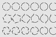Minimalist Continuous Arrow Icons, an Outline Icon by hkmonir (Thumbnail 2 of 3)