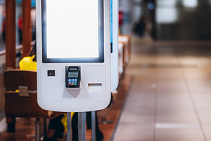 Self-service indoor kiosk mockup, a Technology Photo by SkyNext