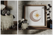 Modern Baby Room | 9 Frame Mockups, a Print Template by Creative Studio HZ (Thumbnail 6 of 9)