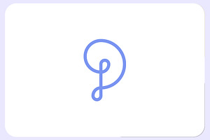 Letter P - Pro Link Logo Template