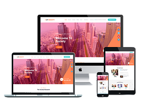 LT Society Onepage WordPress Theme