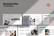 Business Plan Presentation Template, a Presentation Template by Studio_Clarity (Thumbnail 1 of 5)