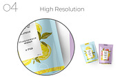 Tall Stand Up Zip Lock Pouch Mockup, a Packaging Mockup by Sheikhadesign (Thumbnail 5 of 11)