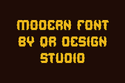 Golden Shooter - Condensed & Artdeco, a Serif Font by QR Design Studio (Thumbnail 3 of 6)
