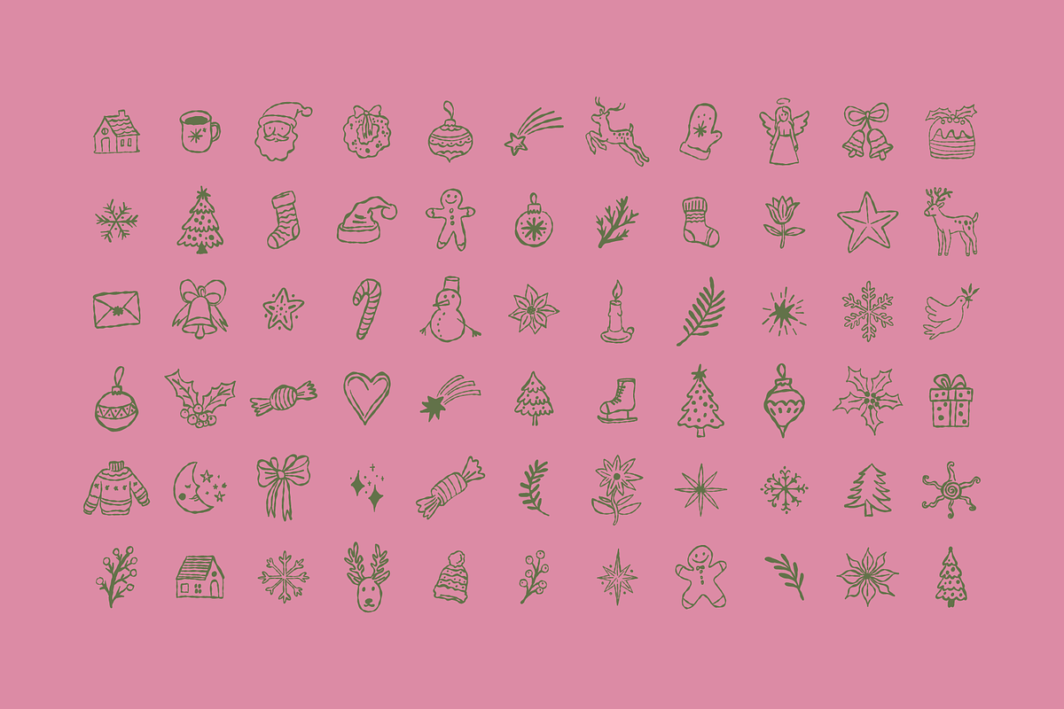 Vector Christmas Graphics & Patterns, a Pattern Graphic by venimo (Photo 9 of 12)