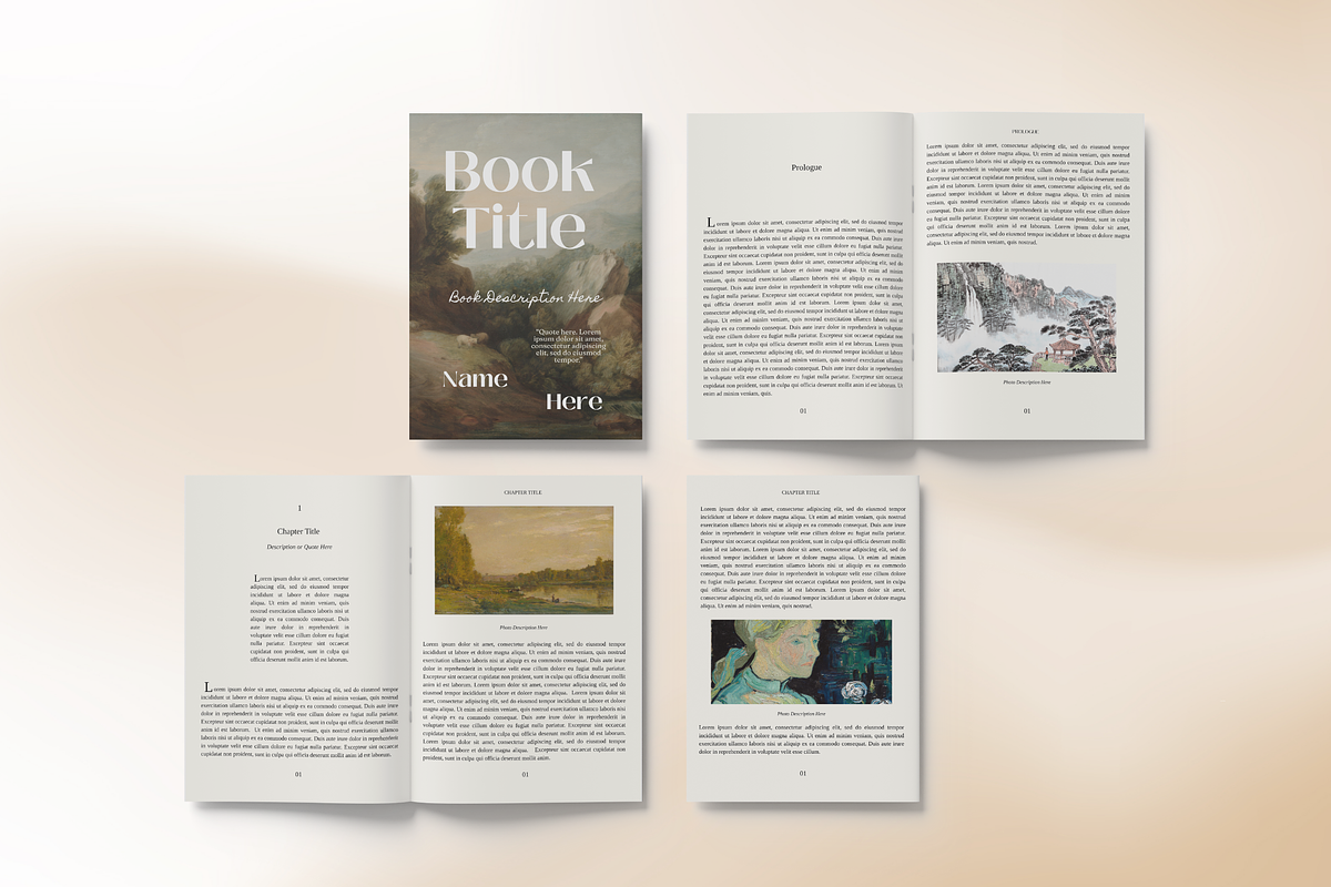 STILL | Chapter Book Canva Template preview 6