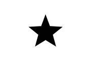 Minimal Black Star Icon Bundle, an Icon by musafir_fashion (Thumbnail 10 of 10)