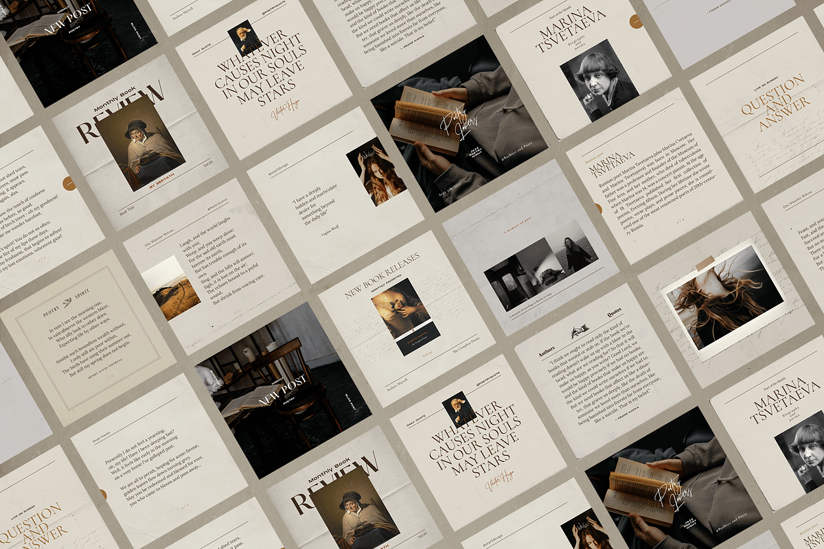 Writers Poets Social Media Templates, a Social Media Template by September 5th (Photo 7 of 17)