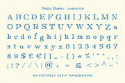 Stello Mastro - Handdrawn Serif, a Serif Font by Pandeka Studio (Thumbnail 8 of 9)