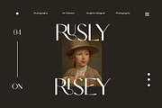 CENTRASONE Vintage Serif Font, a Serif Font by UICreative (Thumbnail 5 of 12)