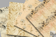 Neutral Grungy Vintage Distressed, a Pattern Graphic by Fine Purple Elephant (Thumbnail 3 of 5)