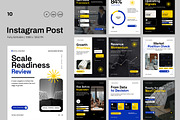 Business Insights Instagram Post, a Social Media Template by Pitchlook.Studio (Thumbnail 1 of 3)