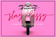 dreaming, a Script Font by AMINMARIO (Thumbnail 4 of 8)