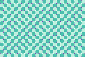 Optical illusion seamless pattern
