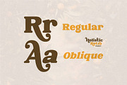 Holistic Retro – Bold Serif Font, a Serif Font by Salamahtype (Thumbnail 6 of 8)
