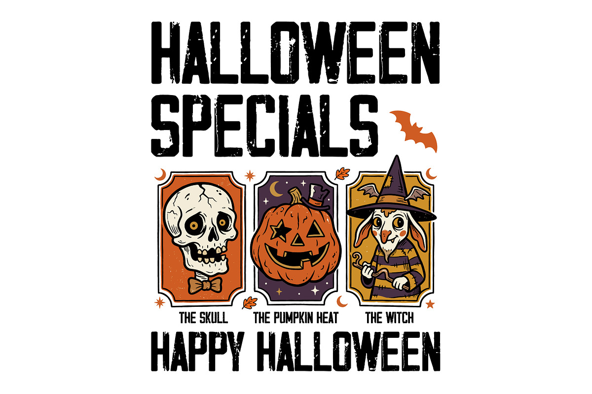 Halloween Specials, Happy Halloween, an Object Graphic by T-shirt Pond (Photo 3 of 3)
