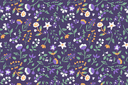 Floral pattern, a Pattern Graphic by elyomys (Thumbnail 1 of 3)