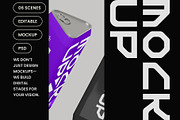 Triangular Soda Can Mockup, a Mockup by hiddemaru (Thumbnail 4 of 4)
