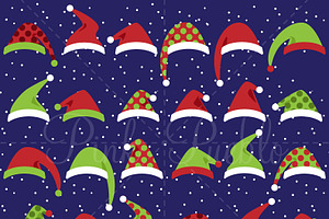 Santa Hat Clipart And Vectors