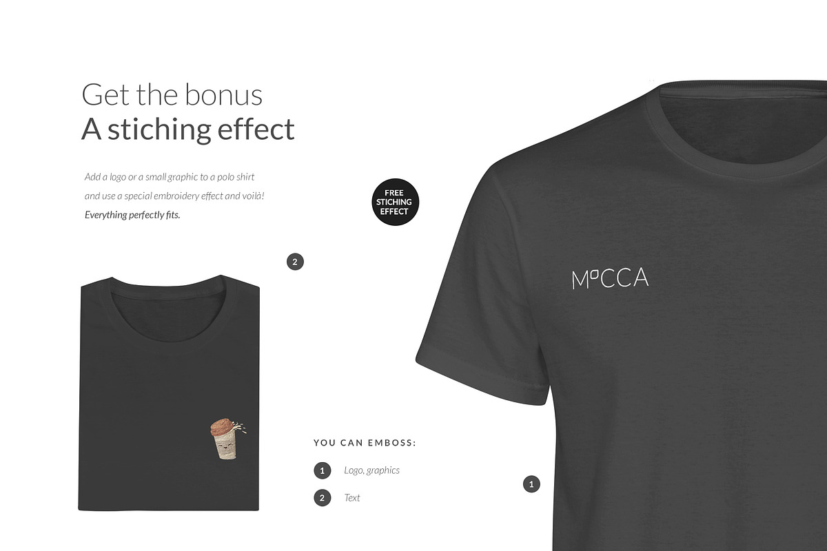 Men T-shirt Ghost Mock-ups FREE DEMO, a Books & Magazine Mockup by Apparel_Mockups (Photo 15 of 23)