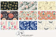 70 vintage nature seamless pattern, a Pattern Graphic by Poppy Lane Studio (Thumbnail 8 of 10)