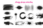 Dynamic Brush Stroke Splatter Set, a Brush Add-On by zahidhossainalif (Thumbnail 3 of 3)