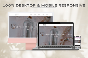 Wix Website Template For Marketing